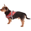 Шлейка для собак ХАНТЕР Неопрен Вердал, размер M, 45-56см, красная, 62441, HUNTER NEOPREN VERDAL