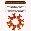 Ванпи Дог лакомство для собак ЛАКОМЫЕ КУСОЧКИ в форме рыбок с лососем, 100г, WANPY Dog