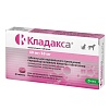 КЛАДАКСА 40/10мг препарат антибактериальный для лечения собак и кошек, 10 таблеток, KRKA Cladaxa 