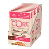 Core ТЕНДЕР КАТС влажный корм для кошек, нарезка из лосося и тунца, 85г, CORE Tender Cuts