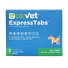 Оквет ЭКСПРЕССТАБС препарат от блох, клещей, вшей и гельминтов для собак весом  5 - 15кг, 3 таблетки, АВЗ OkVet ExpressTabs