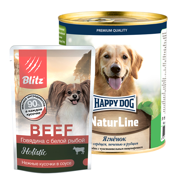 КОНСЕРВЫ ДЛЯ СОБАК