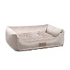 Лежак для собак ВЕРНИСАЖ, прямоугольный, размер S, 42*40*15см, цвет камня, 31932181, GAMMA