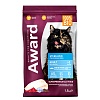 Авард СТЕРИЛАЙЗД сухой корм для стерилизованных кошек с белой рыбой, семенами льна, клюквой и цикорием, 1,5кг, AWARD Sterilized 
