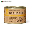 Грандорф влажный корм для собак с уткой, грушей и черникой 200г, GRANDORF Adult