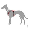 Шлейка для собак Хантер МЭЛДОН, размер L, 25мм/69-105см, красная/серая, нейлон/полиэстер, 67502, HUNTER Maldon 