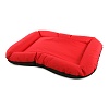 Лежак-матрас для собак АРНОЛЬД со съемным чехлом, размер XXXL, 125*105см, красный/черный, 491457, TOTO Arnold