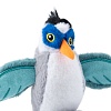 Игрушка для кошек ПТИЧКА с кошачьей мятой, 7,5см, серая, полиэстер, MKR542243, MR.KRANCH