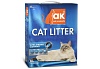 Наполнитель АК КЭТ СТРОНГ КЛАМПИНГ комкующийся, бентонитовый, без ароматизатора, 6л, 5,5кг, AK Cat Products