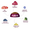 Авард сухой корм для собак с говядиной, курицей и брокколи, 12кг, AWARD