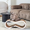 Когтеточка для кошек СВИТЧ, 65*22*25см, белая, гофрокартон, TOMMY CAT