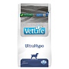 Фармина Вет Лайф УЛЬТРАГИПО лечебный сухой корм для собак при пищевой непереносимости и аллергии,  2кг, FARMINA Vet Life Ultrahypo Canine