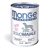 Монж МОНОПРОТЕИН СОЛО консервы для собак, монобелковые, со свининой, 400г, MONGE Monoprotein Solo