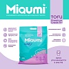 Наполнитель МЯУМИ ТОФУ ЛАВАНДА растительный комкующийся, с ароматом лаванды, 12л, 5кг, MIAUMI TOFU Lavender Scented 