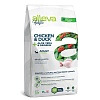 Аллева Холистик ЭДАЛТ МИНИ сухой корм для собак мелких пород с курицей, уткой, алоэ вера и женьшенем,  2кг, ALLEVA HOLISTIC Adult Mini 