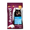 Авард СТЕРИЛАЙЗД сухой корм для стерилизованных кошек с белой рыбой, семенами льна, клюквой и цикорием,  400г, AWARD Sterilized