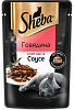 Шеба влажный корм для кошек, ломтики в соусе с говядиной, 75г, SHEBA Core