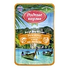 Родные Корма ЗАМОРСКИЕ влажный корм для кошек филе тунца с курицей и лососем в желе по-тайски, 70г