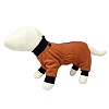 Комбинезон для собак ОССО из флиса на молнии №25, НА СУКУ, длина спины 25см, обхват груди 28-40см, оранжевый, Кфц-1000, OSSO Fashion