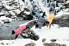 Попона утепленная для собак Хуртта ЭКСПЕДИШН ПАРКА 65, длина спины 65см, объем груди 55-100см, оранжевая, полиэстер, 933748, HURTTA Expedition Parka
