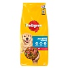 Педигри сухой корм для собак всех пород с говядиной,  6кг, PEDIGREE