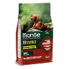 Монж Би Вайлд ЭДАЛТ сухой корм для собак всех пород, беззерновой, с ягненком, картофелем и горохом,  2,5кг, MONGE BWild Grain Free Adult All Breeds