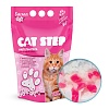 Наполнитель КЭТ СТЕП АРКТИК ПИНК силикагель впитывающий 3,8л, CAT STEP Pink