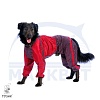 Комбинезон для собаки БОБТЕЙЛ, утепленный на флисе, на суку, длина спины 63см, обхват груди 92см, ТУЗИК