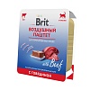 Брит Премиум ВОЗДУШНЫЙ ПАШТЕТ влажный корм для стерилизованных кошек с говядиной, 100г, BRIT Premium 