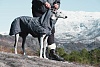 Попона утепленная для собак Хуртта ЭКСПЕДИШН ПАРКА 80, длина спины 80см, объем груди 60-110см, графит, полиэстер, 933702, HURTTA Expedition Parka