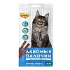 Мнямс ЛАКОМЫЕ ПАЛОЧКИ лакомство для кошек с форелью и лососем, 13,5см, 3шт по 5г