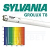 Лампа для аквариума СИЛЬВАНИЯ ГРОЛЮКС T8, для живых растений, 74,2см, 25W, 8500K, SL-0000710, SYLWANIA Grolux