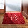 Коврик для собак ДОГГОН СМАРТ, размер M, 79х51см, супервпитывающий, красный, 107592, DOG GONE SMART Dirty Dog Doormats