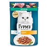 Гурмэ ПЕРЛ влажный корм для кошек, нежное филе в соусе с кроликом, 75г