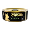 Четвероногий Гурман ГОЛДЕН ЛАЙН влажный корм для кошек с курицей, 100г, Golden Line