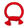 Игрушка для собак ДРАЙ ТЕК РИНГ, жевательное кольцо-канат с ароматом говядины, 20см, красное, 33298, PLAYOLOGY Dri-Tech Ring