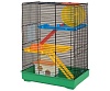 Клетка для Грызунов ТЕДДИ-2 Двухэтажная 37х25х51см, с комплектацией G017 INTER ZOO