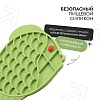Лизательный коврик для собак РЫБКА, 24,5*19см, зеленая, силикон, MKR000154, MR. KRANCH