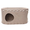 Домик для животных КРЕПОСТЬ 58*33*h30см, бежевый, войлок, 31911025, TRIOL