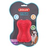 Игрушка для собак КОСТЬ-ТИТАН для лакомств, 11,5см, красная, резина, 479108RGE, ZOLUX