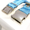 Ошейник для собак с металлической пряжкой, размер M, 19мм/30-48, голубой, KCMC-19.HD/LB, JAPAN PREMIUM PET