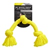 Игрушка для собак ДРАЙ ТЕК РОУП, жевательный канат с ароматом курицы, 50см, желтый, 300763, PLAYOLOGY Dri-Tech Rope