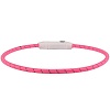 Мигающее кольцо для собак USB, 33-63,5см/ø 8мм, нейлон, розовый, 519763, FLAMINGO