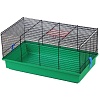 Клетка для грызунов ПИГИ-1 50х33х27см, цветная G056/G290 INTER ZOO