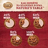 Нэйчерс Тэйбл влажный корм для кошек, курица в соусе, 85г, NATURE'S TABLE