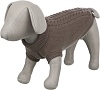 Пуловер для собак КЕНТОН, размер М, 50см, акрил, серо-коричневый, 680057, TRIXIE