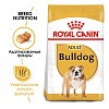 Роял Канин БУЛЬДОГ сухой корм для собак породы Бульдог,  3кг, ROYAL CANIN Bulldog Adult