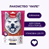 Ванпи Дог лакомство для собак ФИЛЕ ИЗ ОЛЕНИНЫ, 100г, WANPY Dog