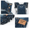Сарафан для собак джинсовый, размеры S-L, цвет в ассортименте, 279 PA-OR, PUPPY ANGEL