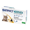 ФИПРИСТ КОМБО препарат от клещей, блох, вшей, власоедов для кошек и хорьков, 1 пипетка, KRKA Fiprist Combo